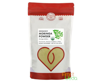 Moringa pulver Pure Indian Foods, 227 gramm