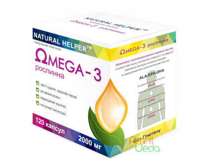 Omega 3 herbal Natural Helper, 120 kapseln