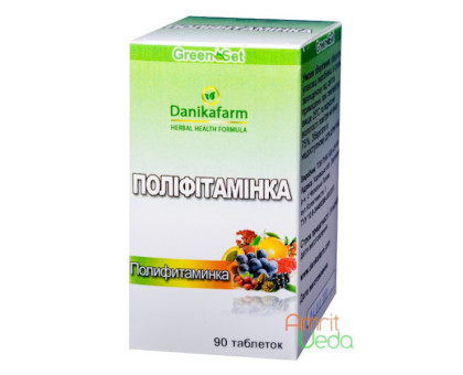 Polyfitaminka Danikafarm, 90 tabletten