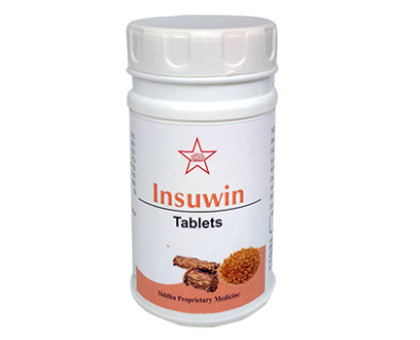 Insuwin SKM Siddha Ayurveda, 100 tabletten