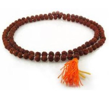 Rudraksha mala small seeds, 108 бусин