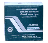 Manjishthadi extrakt, 100 tabletten - 100 gramm