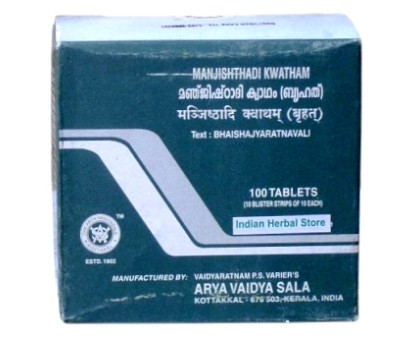 Manjishthadi extrakt Kottakkal, 100 tabletten - 100 gramm