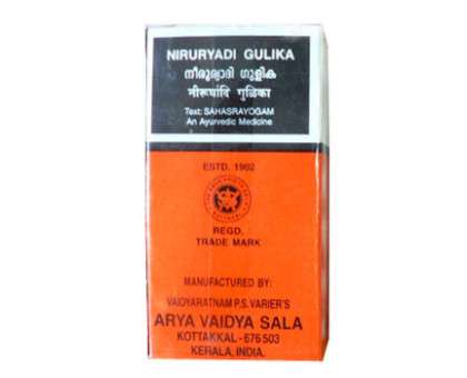 Niruryadi gulika Kottakkal, 100 tabletten