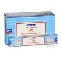 Incense sticks Satya Nag Champa OM, 15 gramm