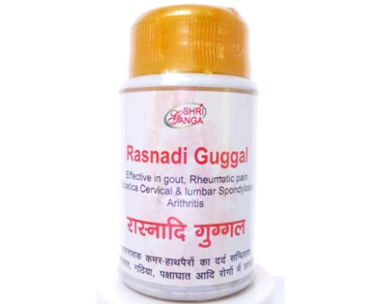 Rasnadi Guggul Shri Ganga, 50 gramm - 100 tabletten - 100 tabletten