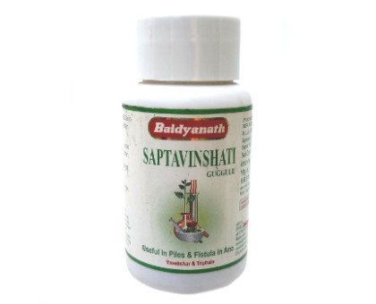 Saptavinshati Guggul Baidyanath, 80 tabletten - 30 gramm